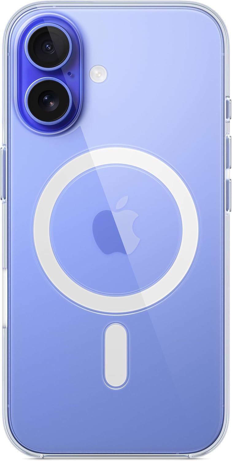 Apple Apple Clear Phone Case with MagSafe for iPhone 16 - Clear