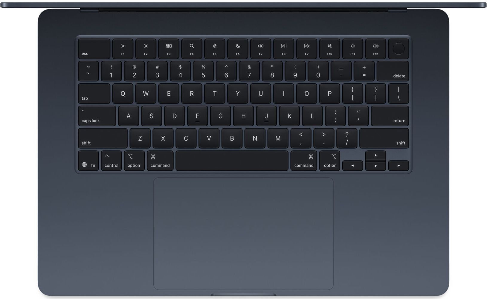 MacBook Air (2025) 15.3-inch - Midnight - Apple M4 Chip: 10-Core CPU/10-Core GPU - 16GB RAM - SSD 256GB