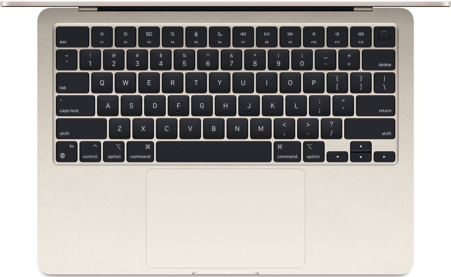 MacBook Air (2024) 13.6-inch - Starlight - Apple M3 Chip: 8-Core CPU/8-Core GPU - 8GB RAM - SSD 256GB