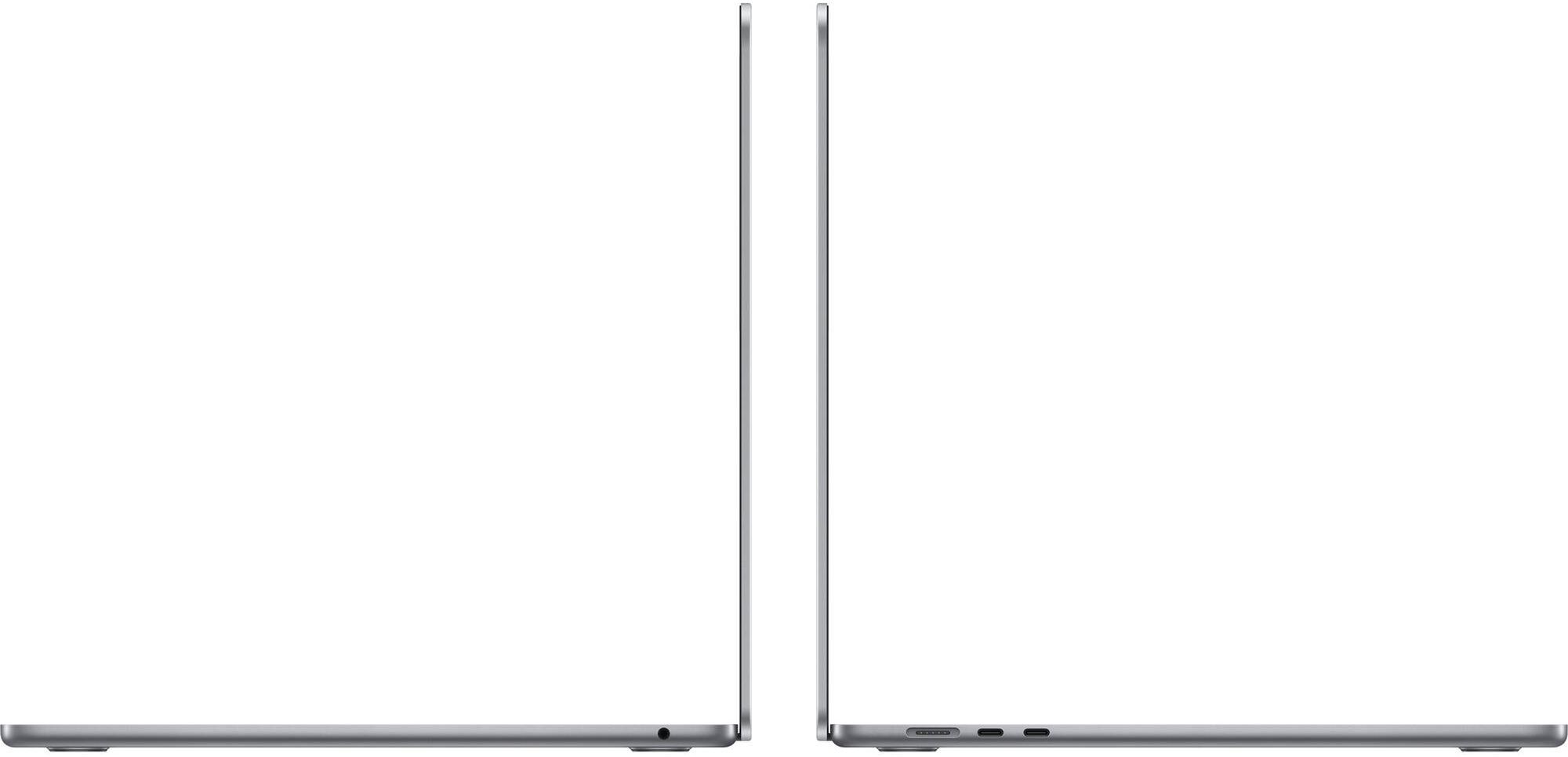 MacBook Air (2024) 15.3-inch - Space Grey - Apple M3 Chip: 8-Core CPU/10-Core GPU - 8GB RAM - SSD 512GB