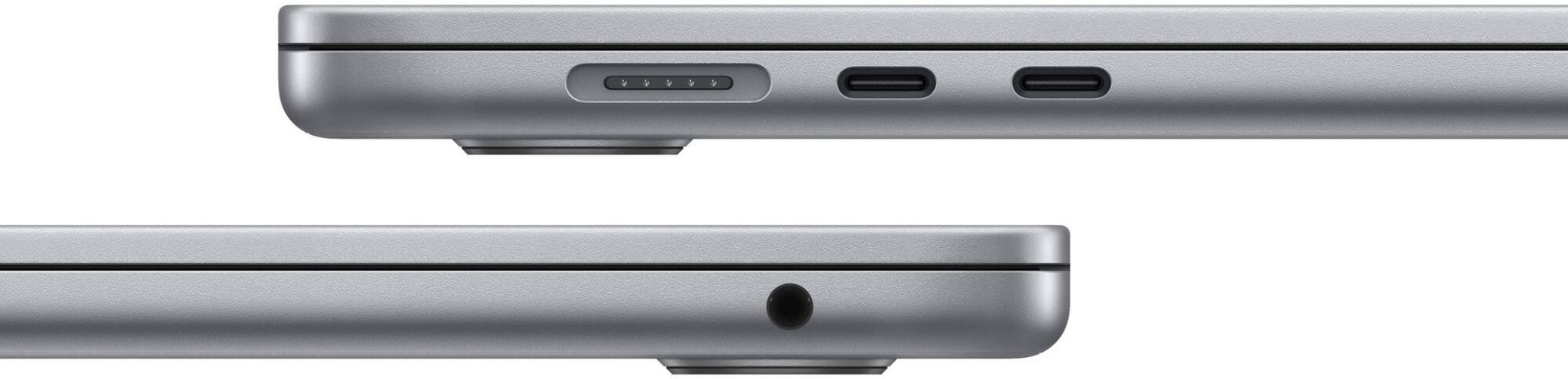 MacBook Air (2024) 15.3-inch - Space Grey - Apple M3 Chip: 8-Core CPU/10-Core GPU - 8GB RAM - SSD 512GB