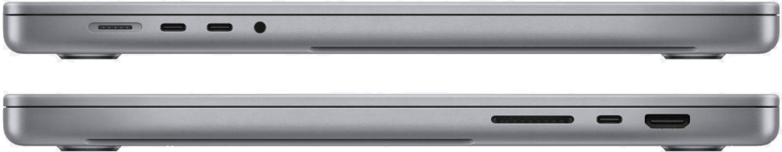 MacBook Pro (2021) 16-inch - Space Grey - Apple M1 Pro chip: 10-Core CPU/16-Core GPU - 16GB RAM - SSD 512GB