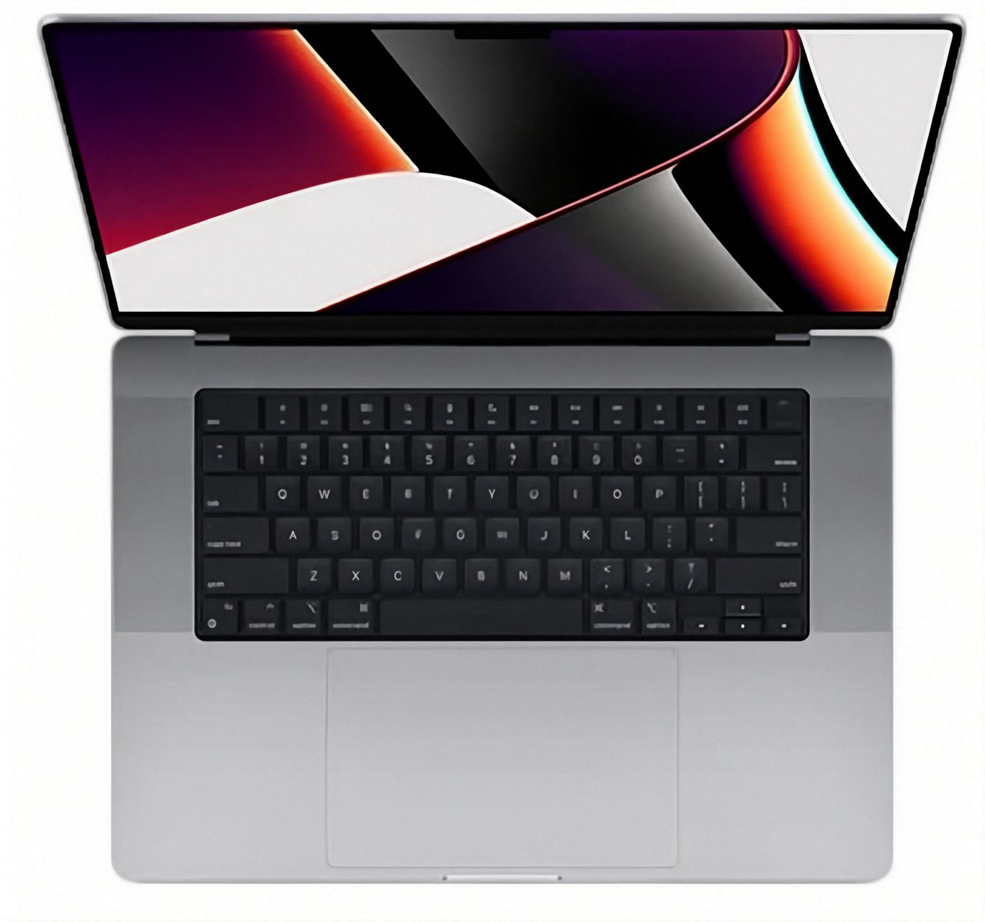 MacBook Pro (2021) 16-inch - Space Grey - Apple M1 Pro chip: 10-Core CPU/16-Core GPU - 16GB RAM - SSD 512GB