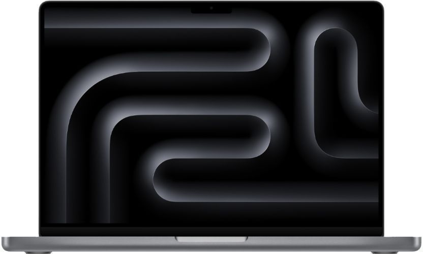 MacBook Pro (2023) 14-inch - Space Grey - Apple M3 chip: 8-core CPU/10-Core GPU - 8GB RAM - SSD 512GB