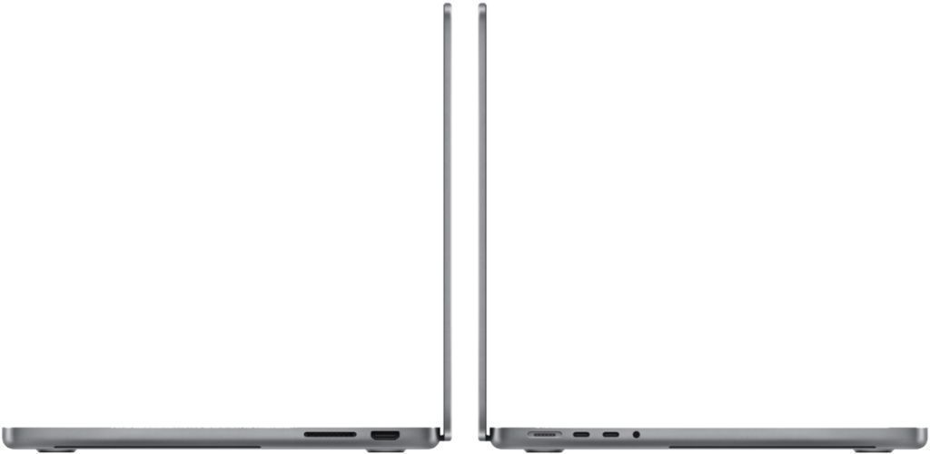 MacBook Pro (2023) 14-inch - Space Grey - Apple M3 chip: 8-core CPU/10-Core GPU - 8GB RAM - SSD 512GB