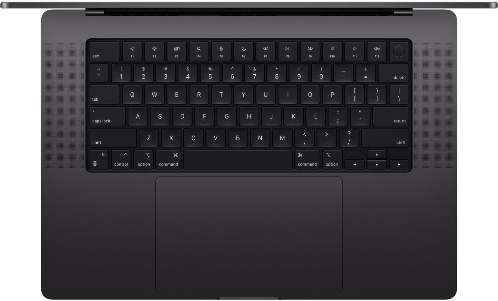 MacBook Pro (2024) 16-inch - Space Black - Apple M4 Pro chip: 14‑core CPU/20‑core GPU - 24GB RAM - SSD 512GB