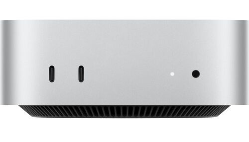 Apple Mac mini (Late 2024) - Apple M4 chip 10-core CPU - 256GB - Silver - 16GB RAM