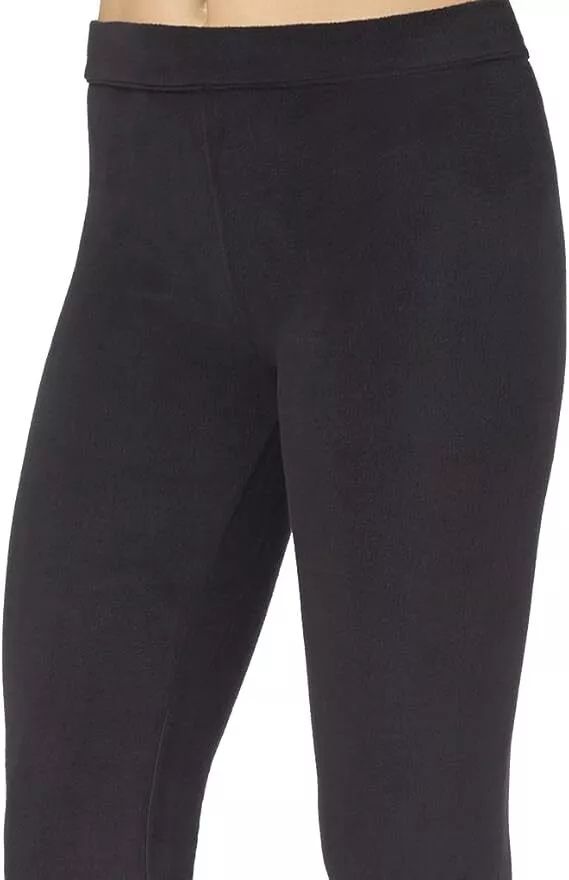 Cuddl Duds Fleecewear with Stretch Legging XL - Black