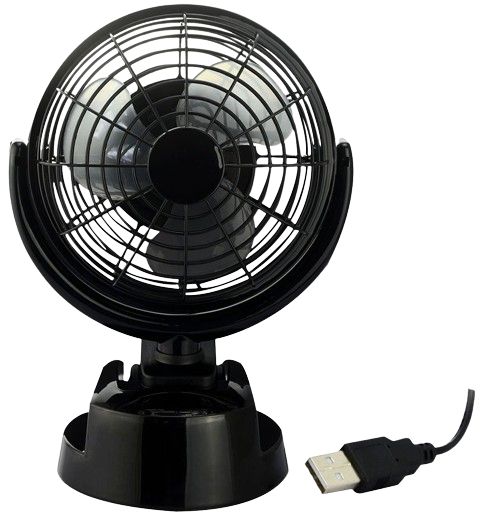 E-Joy Lileng-823 USB Mini Fan (EJ-0022) - Black