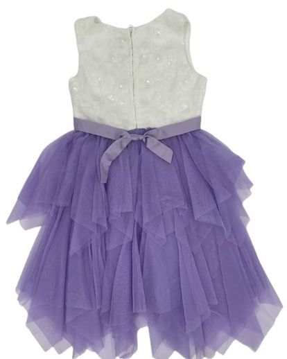 Emily Rose Girl's Dress 12 - Lilac