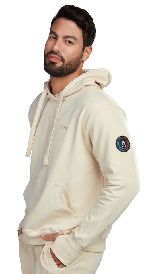 Hoseg Men's Hoodie (M) - Artic Wolf
