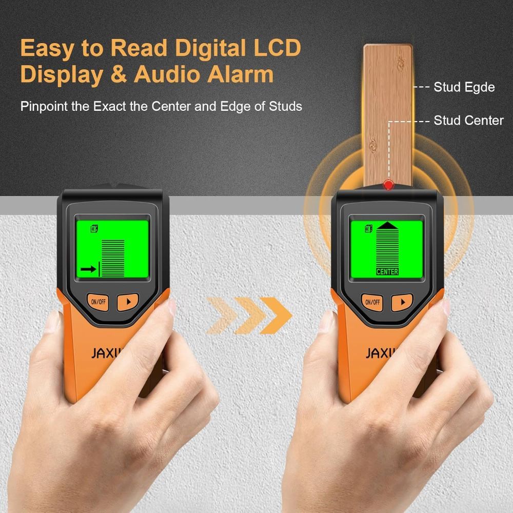 JAXWQ 5-in-1 Stud Finder Wall Scanner (TH410) - Lox