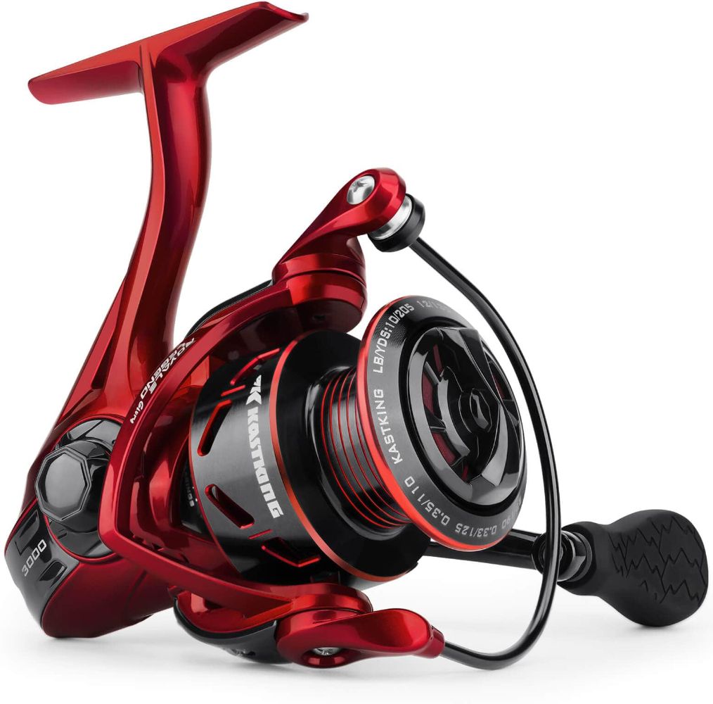 KastKing 2000 Royale Legend Glory Fishing Reel - Red