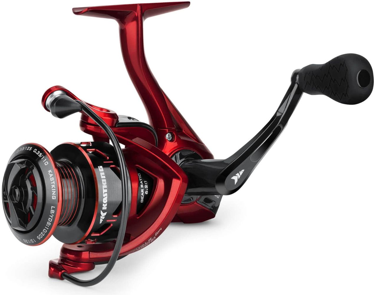 KastKing 2000 Royale Legend Glory Fishing Reel - Red