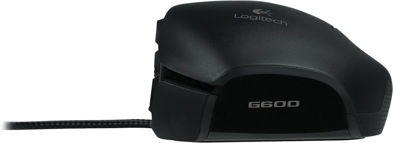 Logitech G600 MMO Gaming Mouse - Black