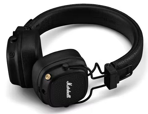 Marshall Major V Wireless On-Ear Headphones - Black