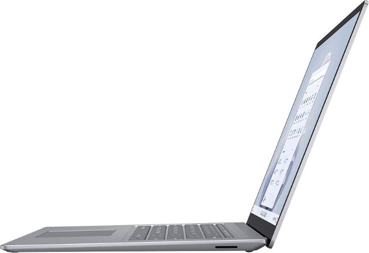 Microsoft Surface Laptop 5 13.5-inch - Platinum (Metal) - Intel Core i5-1235U 1.3GHz - 8GB RAM - 256GB