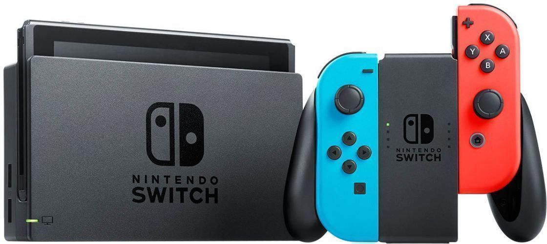 Nintendo Switch Handheld Gaming Console - 32GB - Neon Blue/Neon Red
