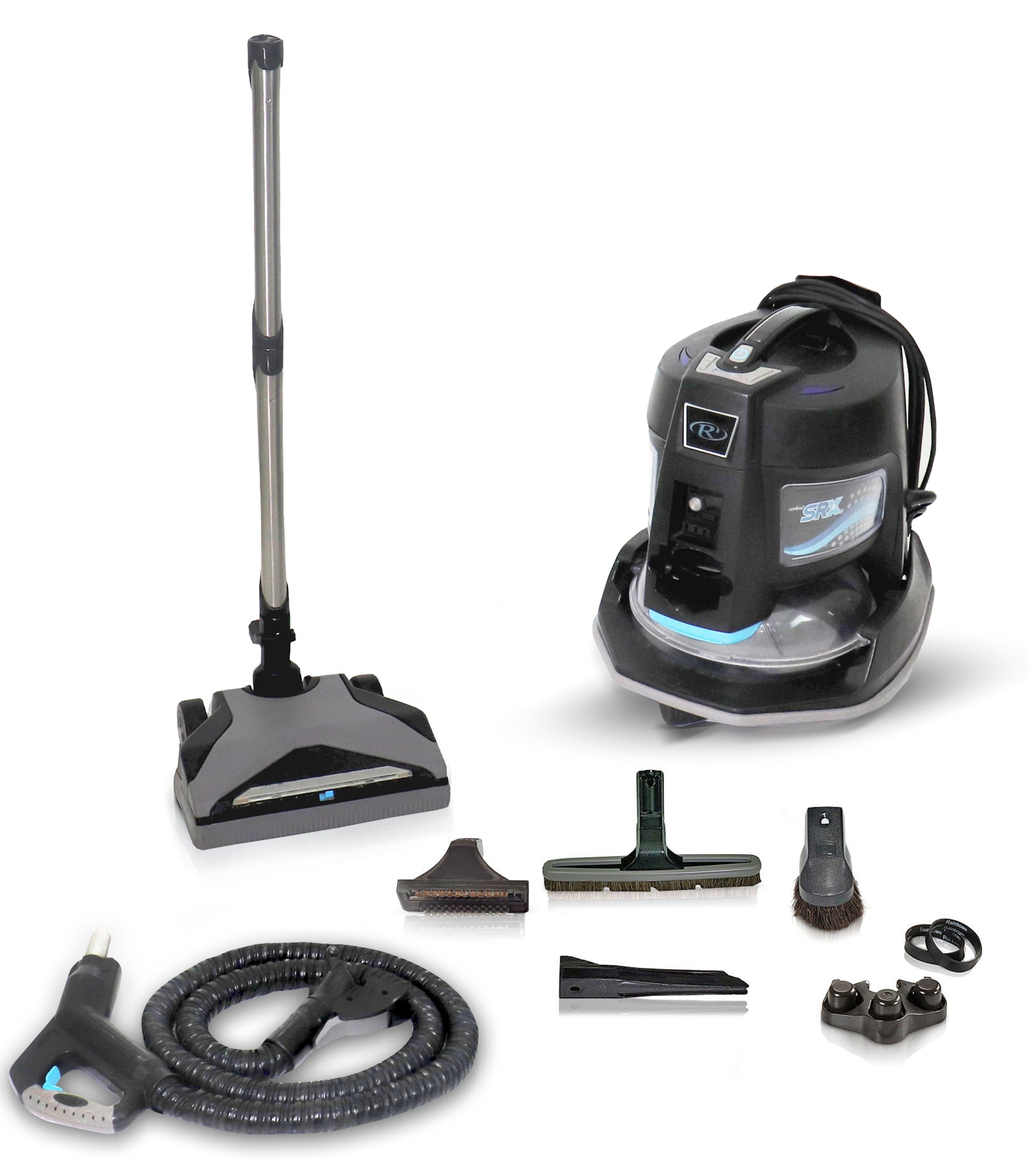 Rainbow SRX with 4 Speed Canister Vacuum - Black