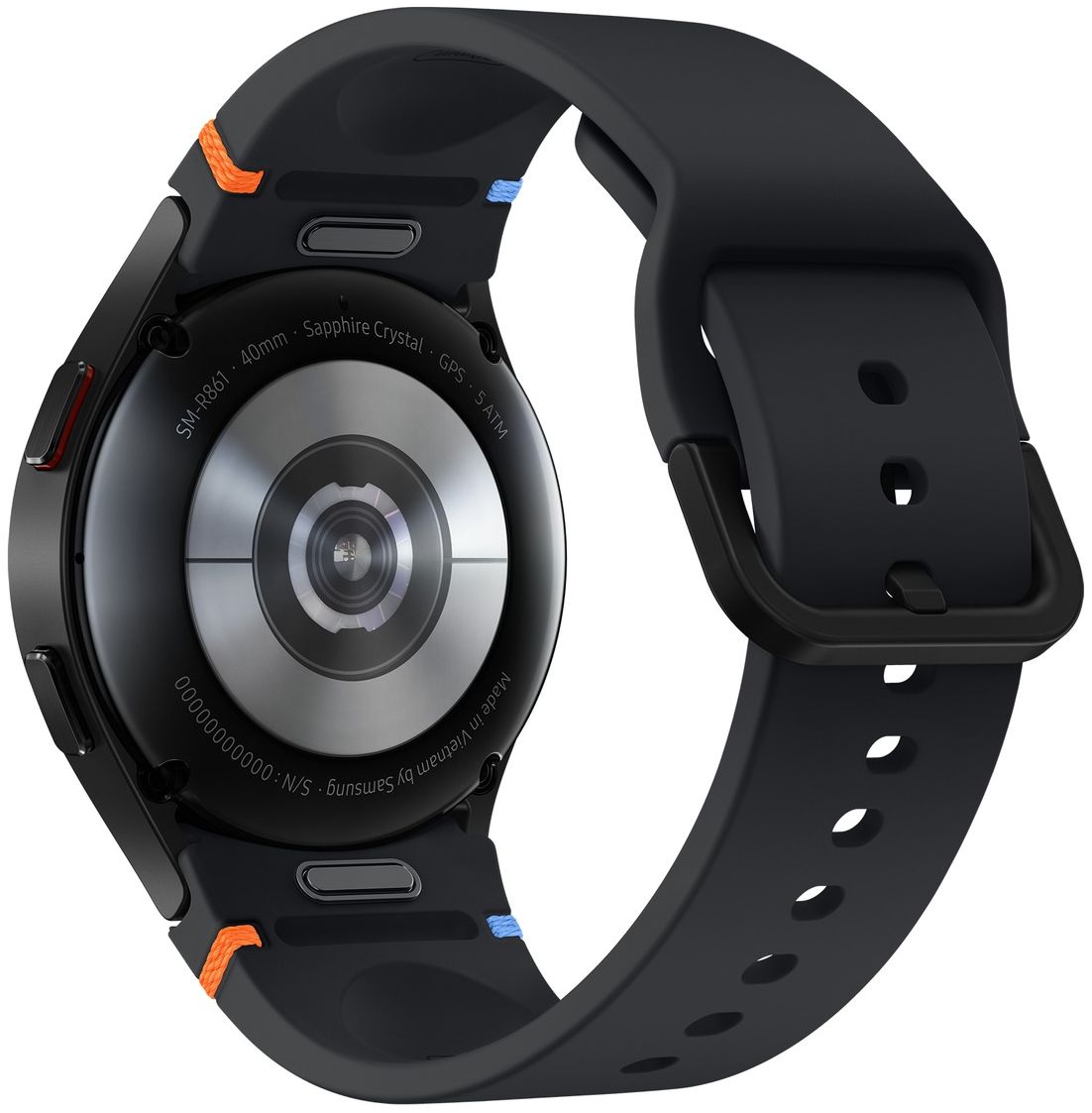 Galaxy Watch FE (2024) (Bluetooth + LTE) - 16GB - 40mm - Black Aluminum Case with Black Silicone Silicone Band