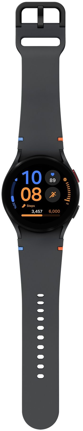 Galaxy Watch FE (2024) (Bluetooth + LTE) - 16GB - 40mm - Black Aluminum Case with Black Silicone Silicone Band
