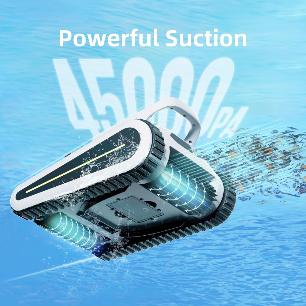 Seauto Crab Robotic Vacuum Pool Cleaner - Gray