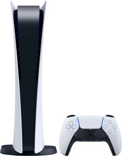 Sony PlayStation 5 Gaming Console (Digital Edition) - 825GB - White