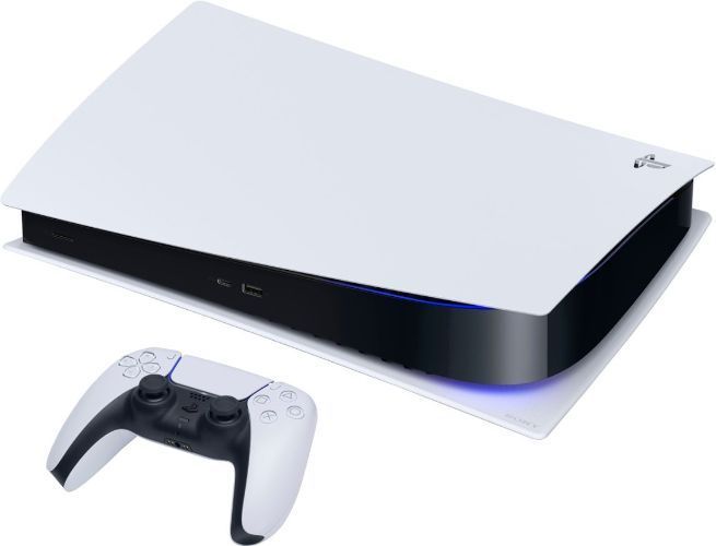 Sony PlayStation 5 Gaming Console (Digital Edition) - 825GB - White