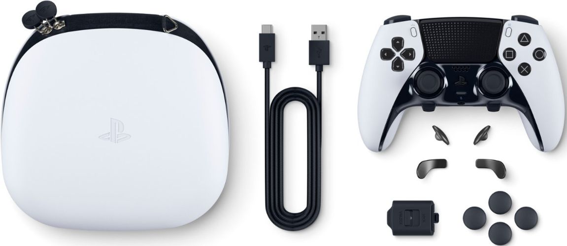 Sony PS5 DualSense Edge Wireless Controller - White