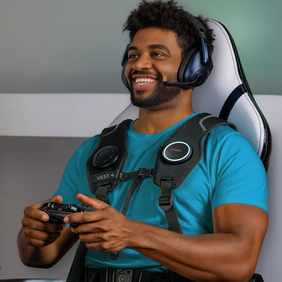 Woojer Woojer VEST 4 Haptic Gaming Vest - Black