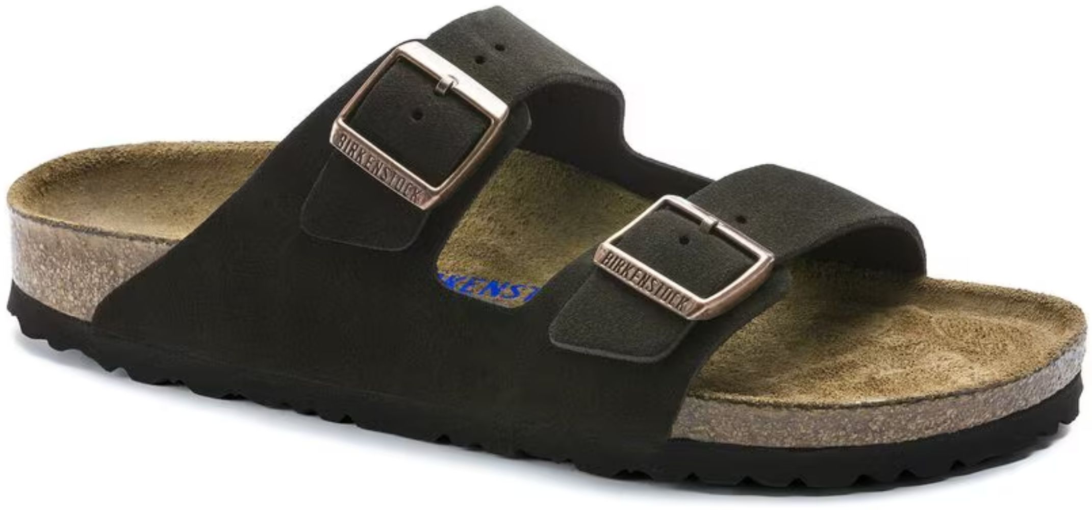Birkenstock Arizona Soft Footbed Suede Leather Regular Fit Unisex Sandals