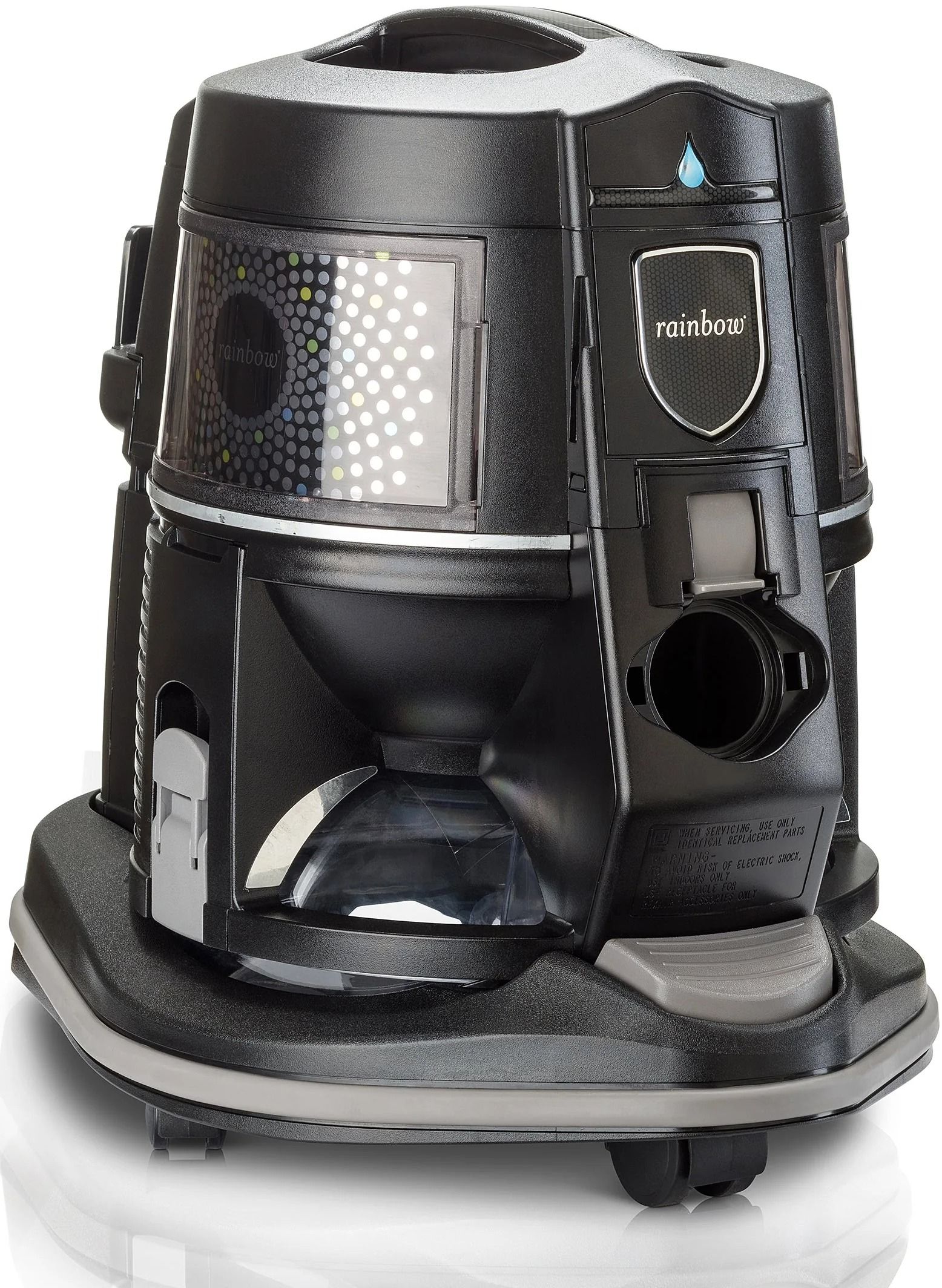 RAINBOW E2 Black Canister Vacuum Cleaner