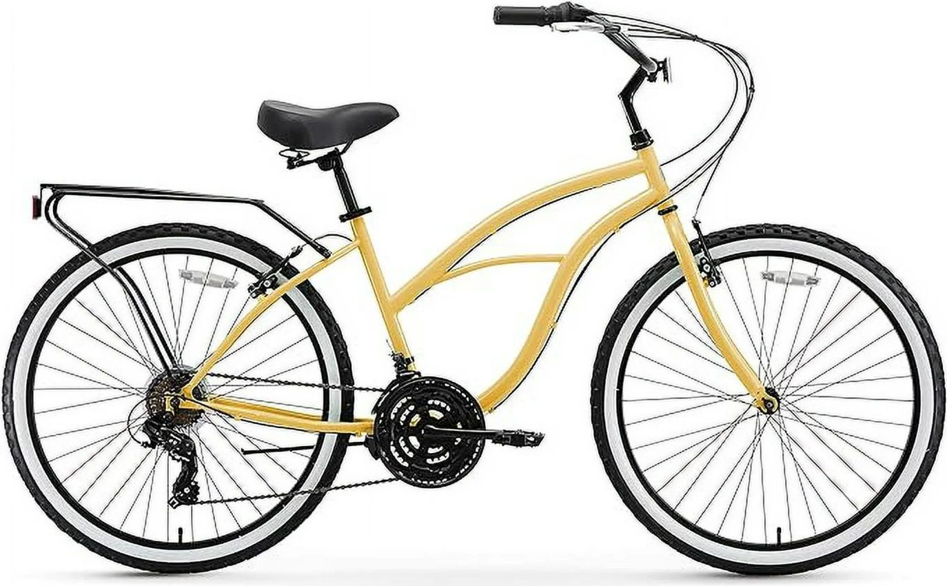 Sixthreezero Around The Block Beach Cruiser Bike 1 Speed 26"